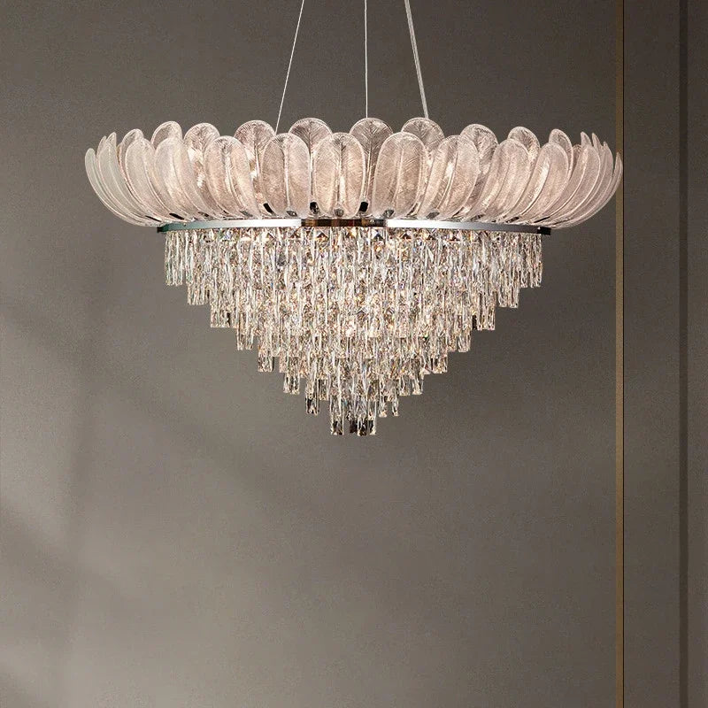 Lustre en cristal de luxe pour décoration intérieure | Lumeers