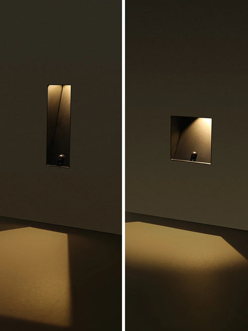 led capteur de pied lampe d'escalier en aluminium lumière souterraine - vue 10 sur 13