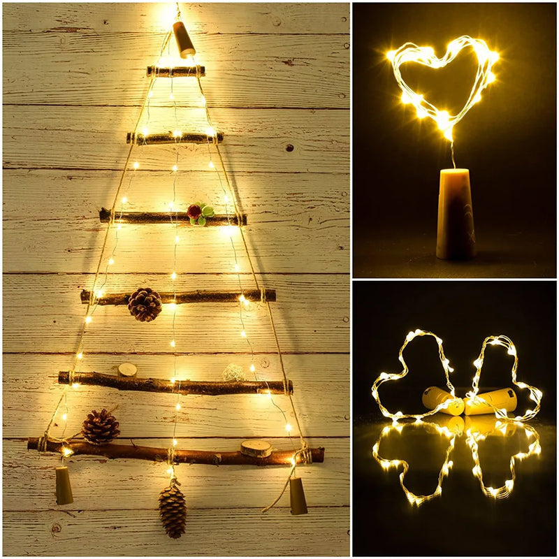lot de 10 guirlandes lumineuses led pour décorations festives