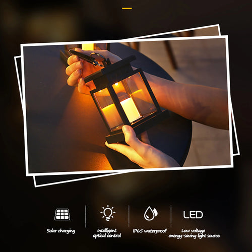 lampes solaires à led pour jardin et extérieur décoratif - vue 3 sur 7