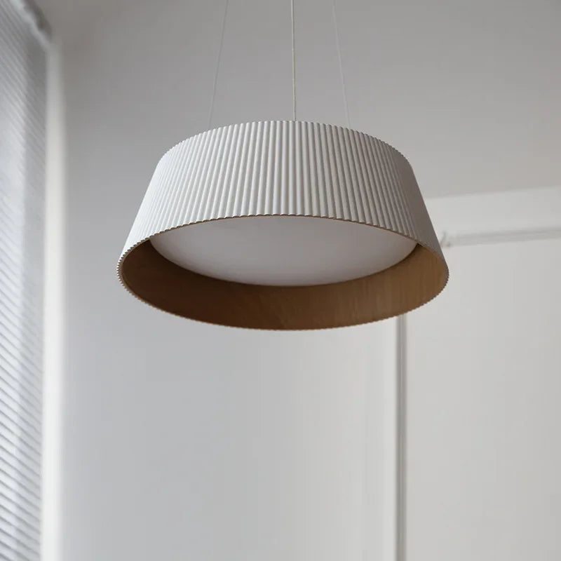 Suspension LED au plafond en Grain de bois - vue 6 sur 10