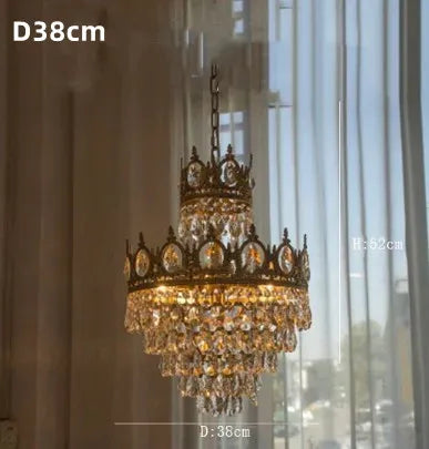 lustre en cristal moderne design élégant pour intérieur haut de gamme - vue 10 sur 15