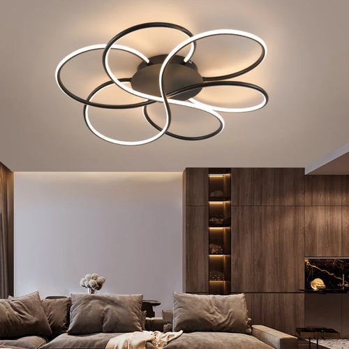 lustre moderne design pour éclairage décoratif intérieur - vue 4 sur 10
