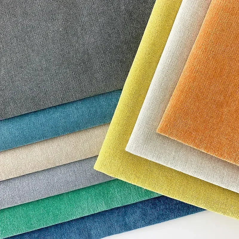 Tissu chenille epais doux pour ameublement salon diy - vue 7 sur 7