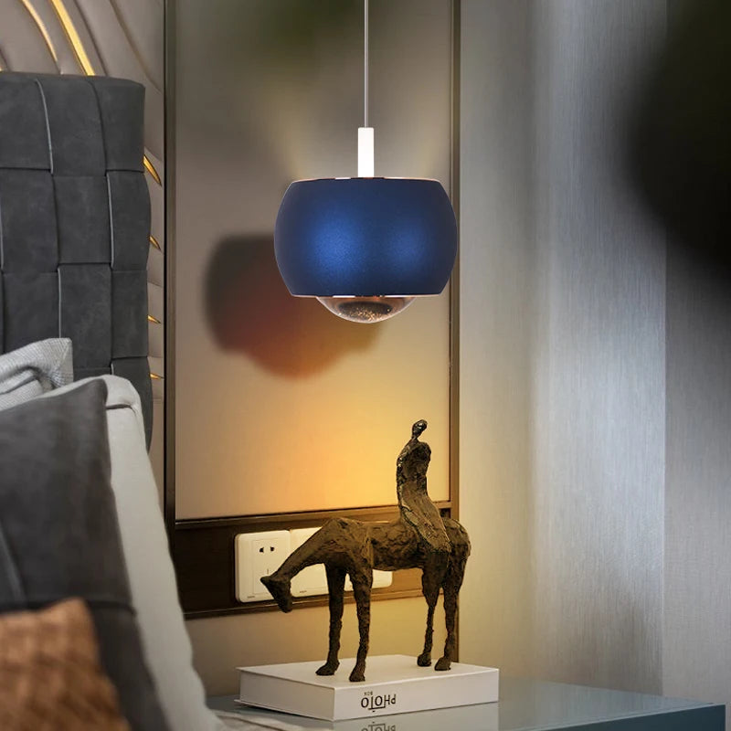 lustre led minimaliste nordique pour bar et restaurant