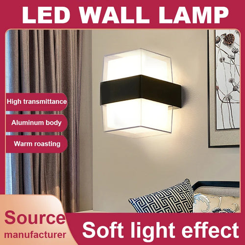 applique murale led décorative pour jardin et extérieur