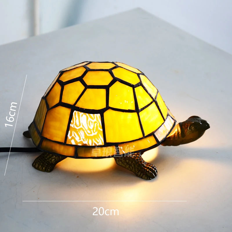lampe de chevet tortue veilleuse led décorative pour enfant - vue 8 sur 8