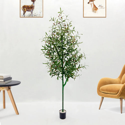 plante artificielle en pot pour décoration intérieure moderne - vue 12 sur 12