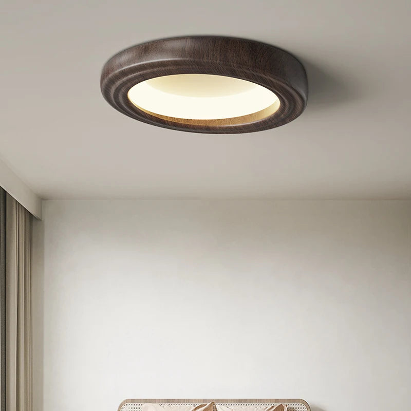 plafonnier nordique moderne créatif rond pour intérieur décoratif - vue 4 sur 12