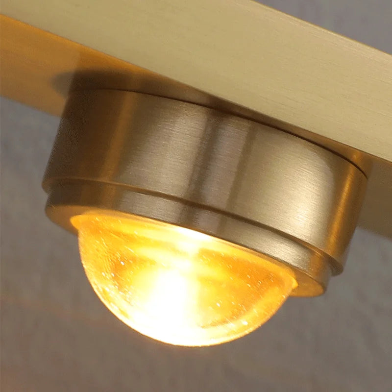 applique de projection lumières chaudes design atmosphère - vue 6 sur 9
