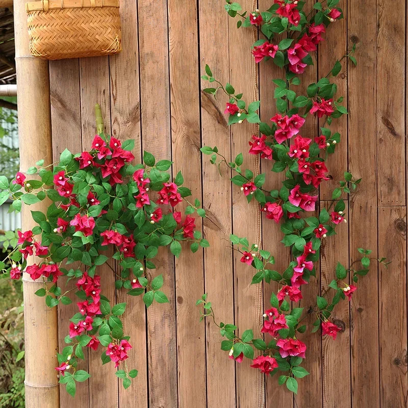 fleurs artificielles vignes prunes pour décoration fête et festival - vue 4 sur 8