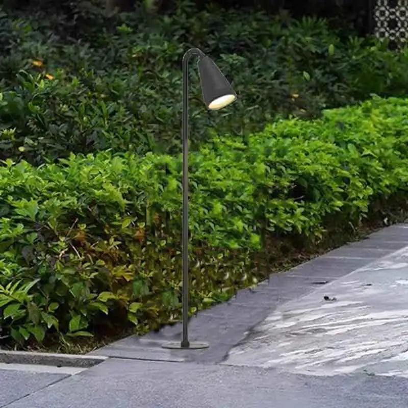 lampe d'extérieur étanche moderne pour jardin et pelouse - vue 3 sur 9
