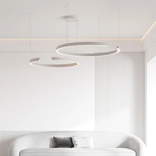 Suspension circulaire simple et moderne