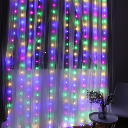 guirlande lumineuse led à piles pour décorations festives et mariage