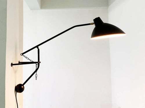 Vintage LED bras Long applique industrielle rotative applique salon chambre chevet décoration de la maison concepteur mante applique