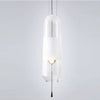 Suspension design LED avec abat-jour en verre Favia