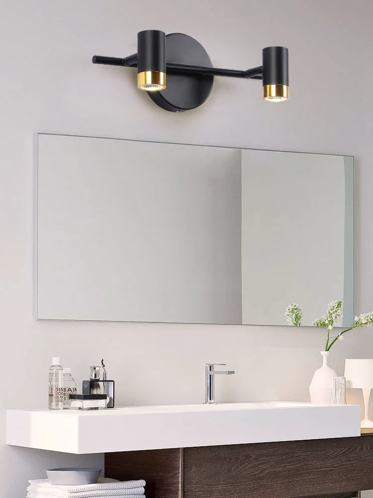 Lustre de miroir Led étanche au design nordique moderne