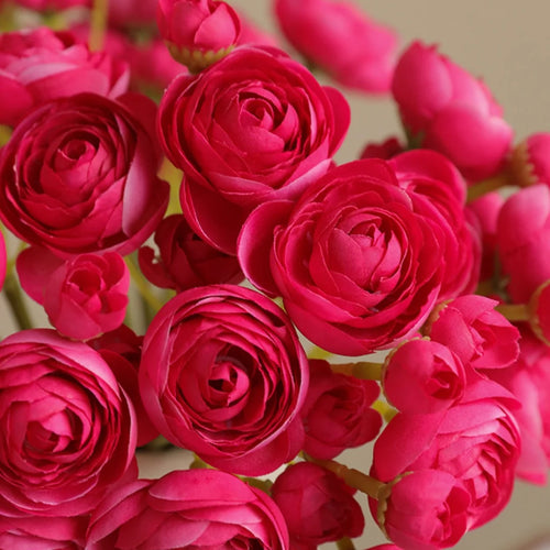 bouquet de fleurs artificielles pour mariage et décoration - vue 4 sur 10