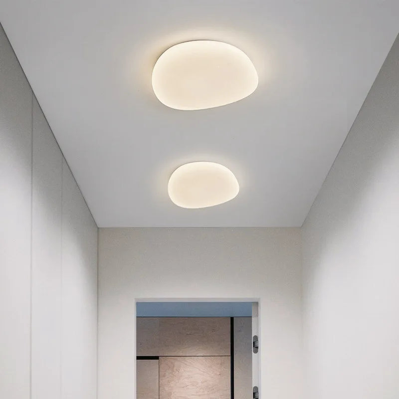 plafonnier led de style nordique avec simplicité créative - vue 5 sur 12