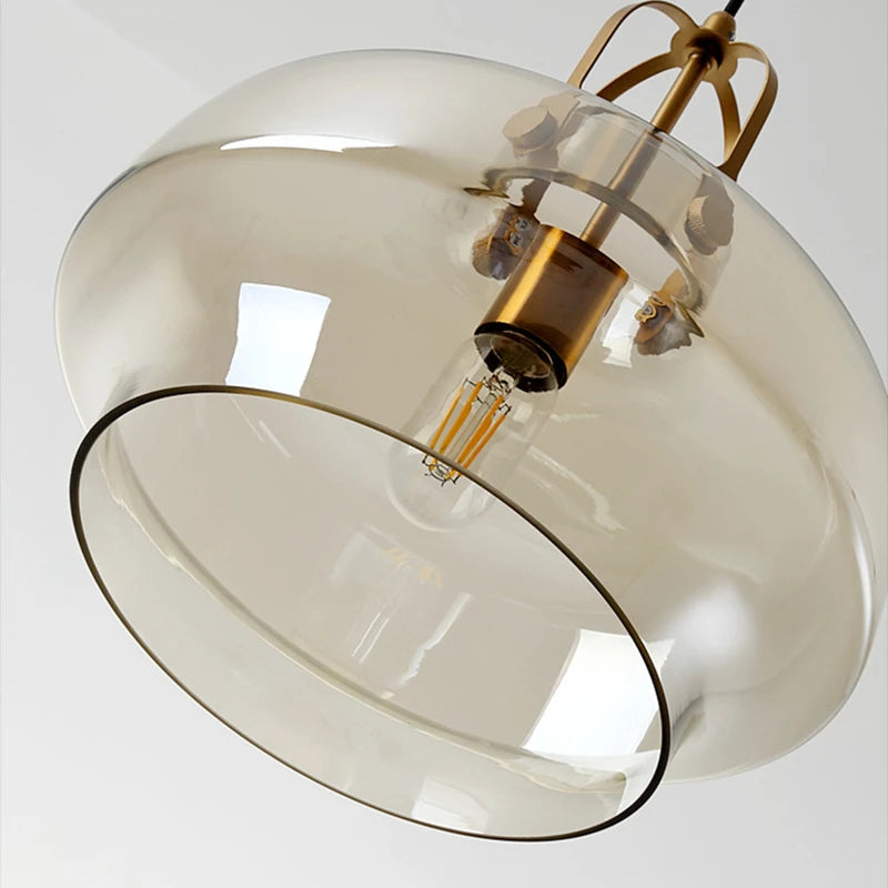 suspension en verre nordique pour décoration moderne de votre intérieur - vue 5 sur 9
