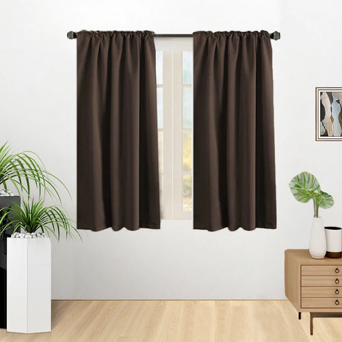 Rideau occultant moderne court pour cuisine chambre - vue 2 sur 14