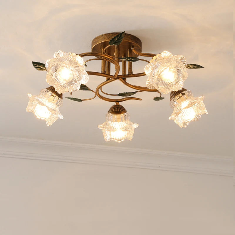 plafonnier led vintage pour décoration de mariage européenne