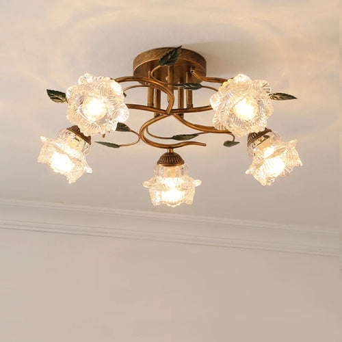 plafonnier led vintage pour décoration de mariage européenne