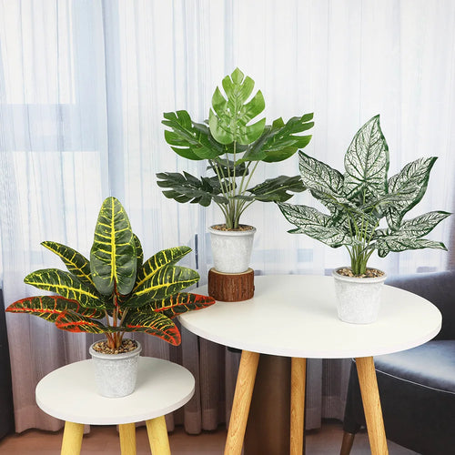 plante artificielle en pot pour décoration intérieure moderne - vue 6 sur 6