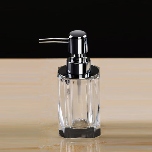 distributeur de savon en verre pour salle de bain créatif et pratique - vue 11 sur 12