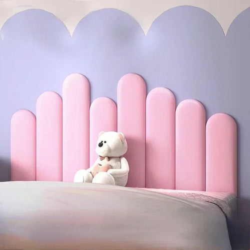 têtes de lit en bois panneaux muraux autocollants décoratifs