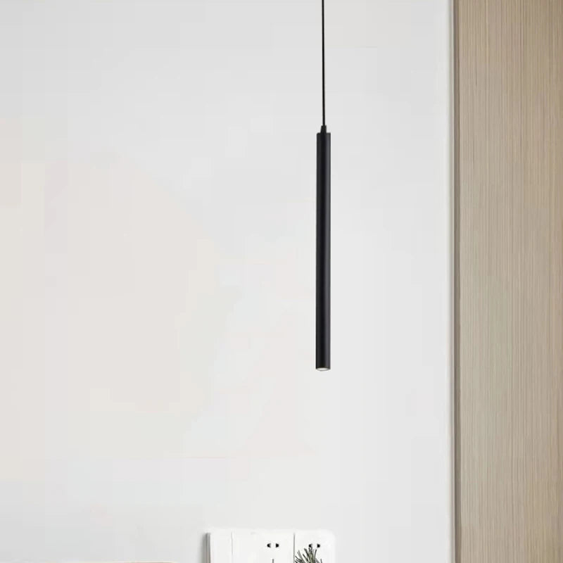 suspension led minimaliste en fer et aluminium réglable pour intérieur - vue 4 sur 14