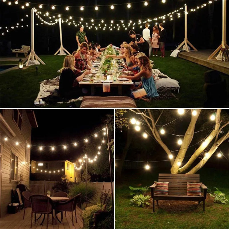 Guirlande lumineuse led étanche pour décoration extérieure de jardin noël Guirlande lumineuse led étanche pour décoration extérieure de jardin noël