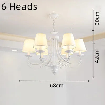 lustre en fer forgé noir et blanc design intérieur moderne - vue 17 sur 23