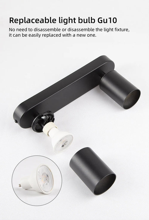 spot led remplaçable pour décoration intérieure moderne et élégante - vue 10 sur 10