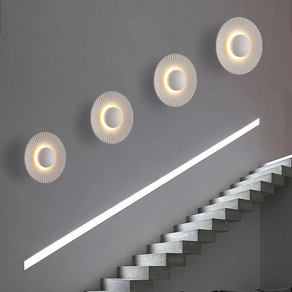 applique murale led moderne en métal pour décoration intérieure - vue 4 sur 11