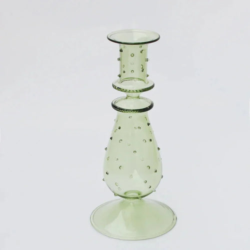 bougeoir en verre pour décoration de mariage et centre de table - vue 10 sur 11