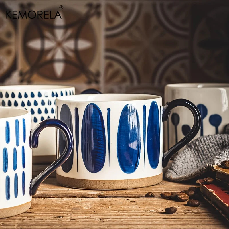 Tasse japonaise en céramique design minimaliste bureau maison - vue 4 sur 7