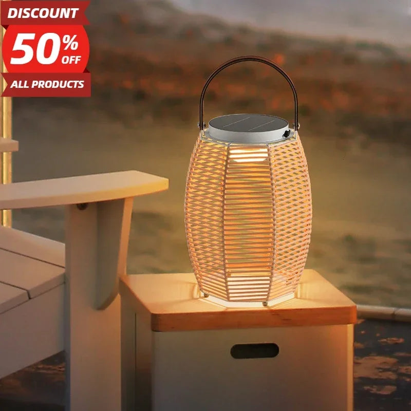 lampes extérieures solaires modernes pour jardins et cour