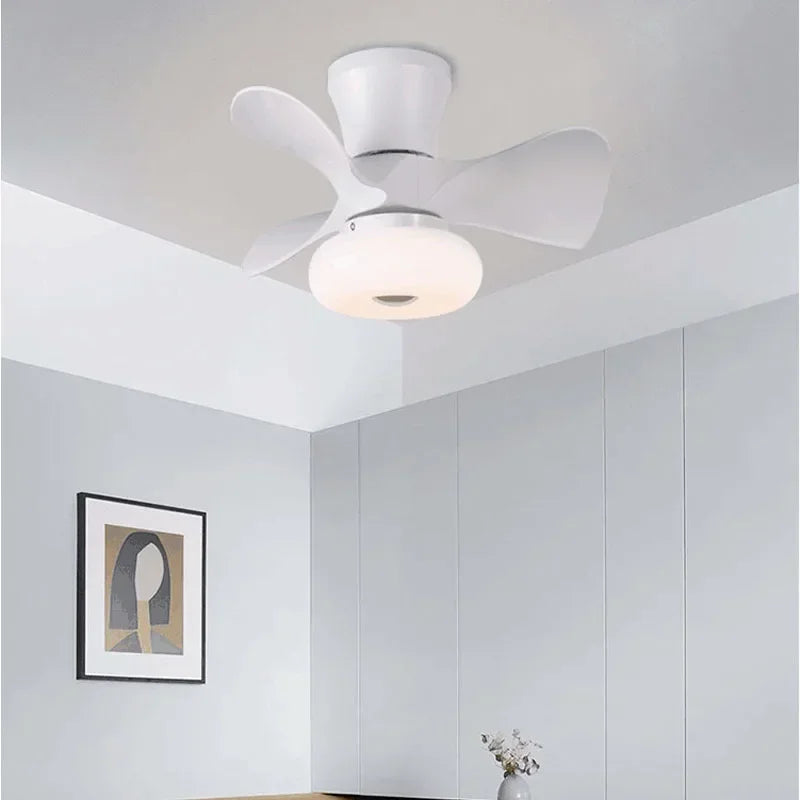 ventilateur de plafond lumineux pour espace commercial - vue 4 sur 17