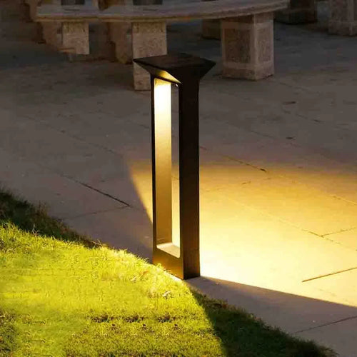 lampe solaire d'extérieur en aluminium pour éclairage de jardin - vue 2 sur 24
