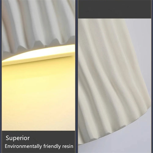 Bedroom bedside wall light, cream style living room background wall decoration light, corridor corridor atmosphere LED light - vue 7 sur 10