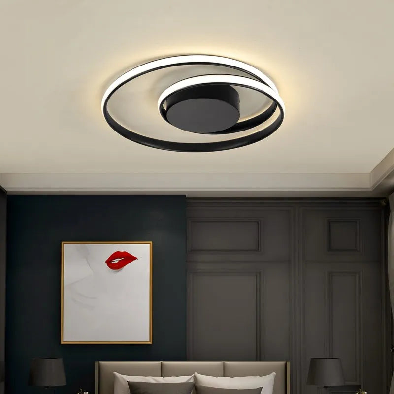 plafonniers led modernes pour éclairage intérieur décoratif