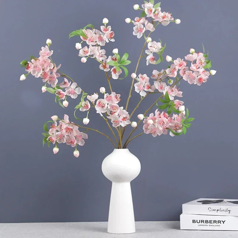 fleurs artificielles en soie pour décoration intérieure élégante - vue 6 sur 9