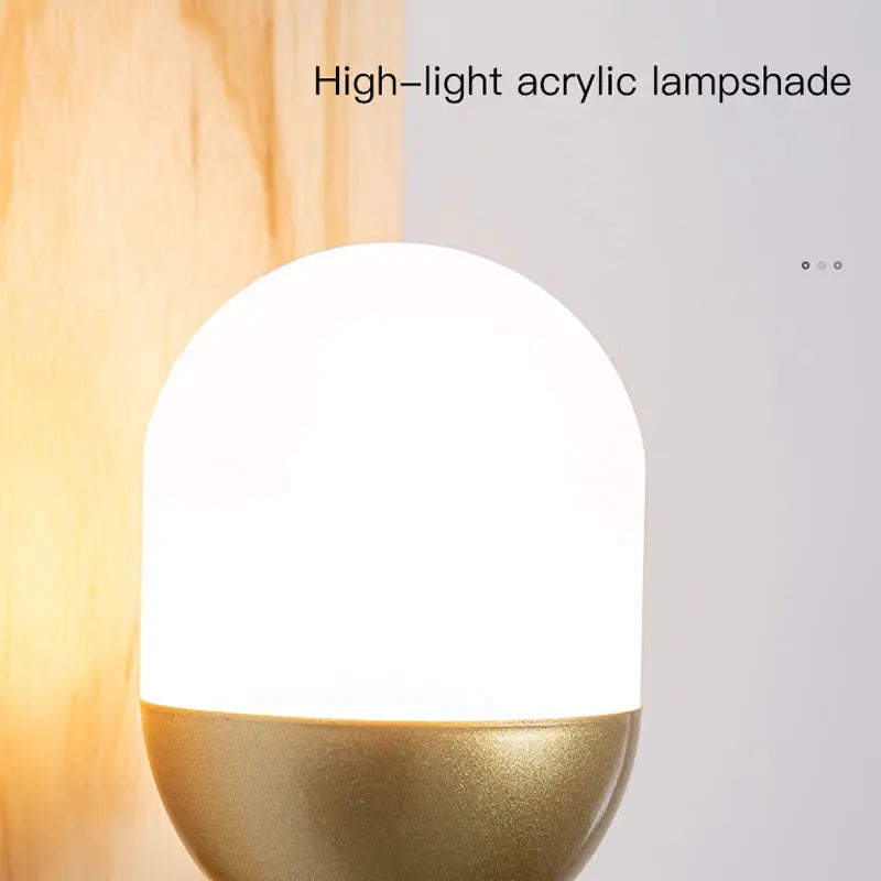 applique murale à led en bois pour décoration intérieure moderne - vue 6 sur 11