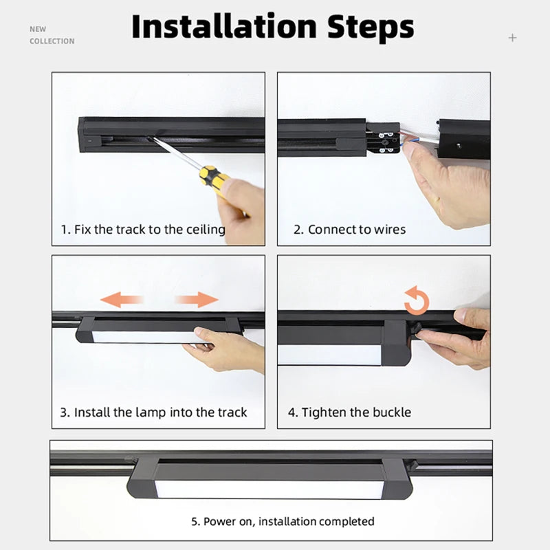 spot led sur rail pour éclairage de magasin - vue 6 sur 25
