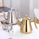 bouilloire inox avec infuseur amovible tous feux 2l