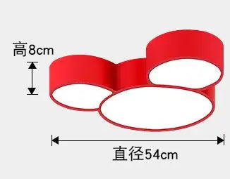 plafonnier led multicolore pour chambre d enfant ou adolescent - vue 10 sur 10