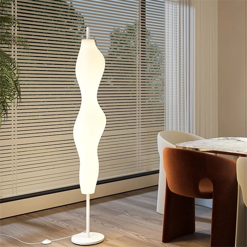 lampadaire design nordique moderne led créatif sur pied - vue 6 sur 8
