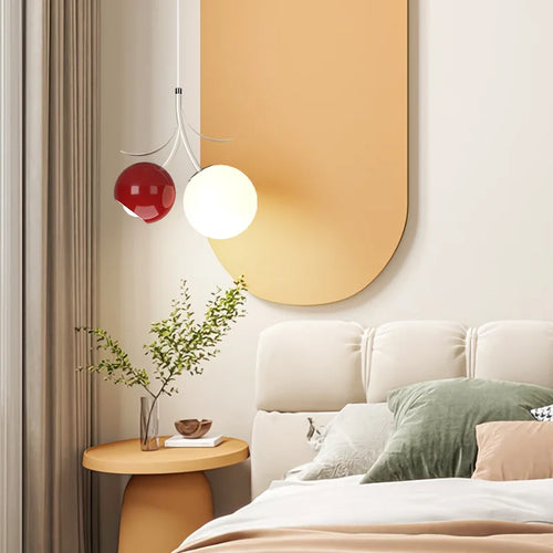 lustre moderne pour chambre d'enfant décoration nordique lumineuse - vue 4 sur 15