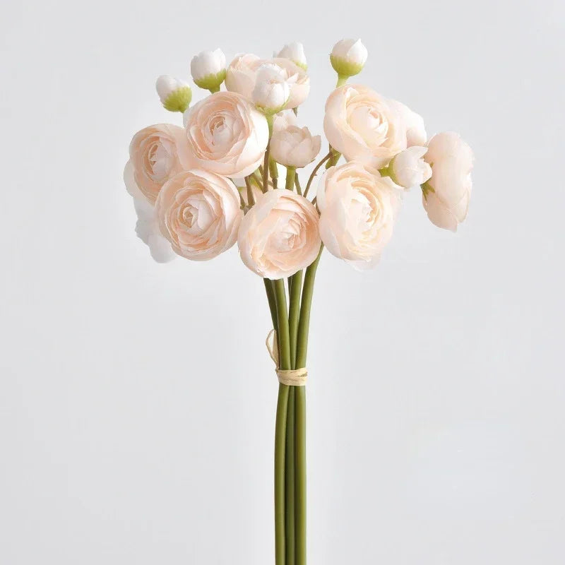 bouquet de roses artificielles pour décoration de balcon
